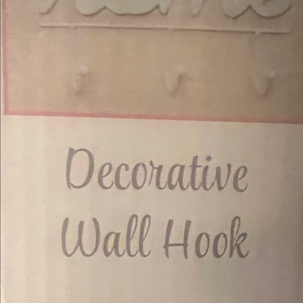 Essentials Cream 'Home' Wall Hook - Picture 4 of 4